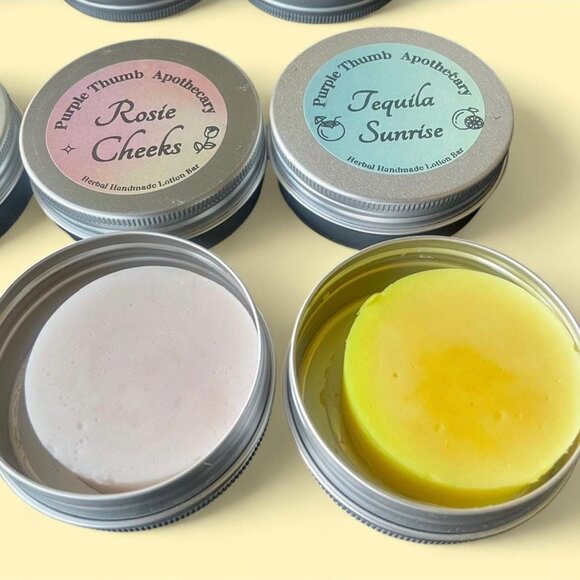 Solid Lotion Bar: Blue Moss - Picture 5 of 10